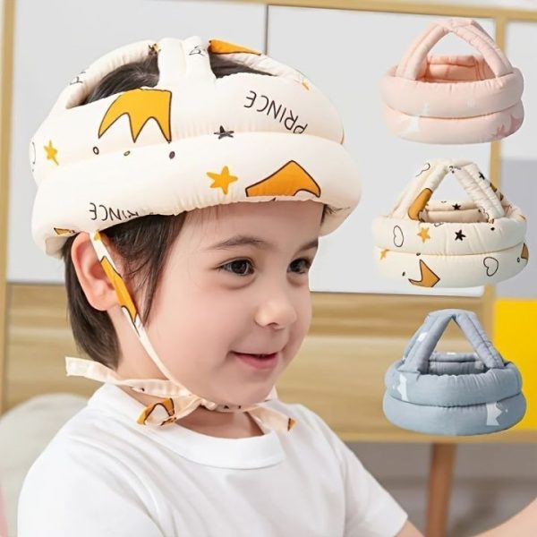 Baby Head Protector Crawling – Baby Safety Helmet & Amp Walking Helmet + 360 Degree U-shaped Baby Toothbrush