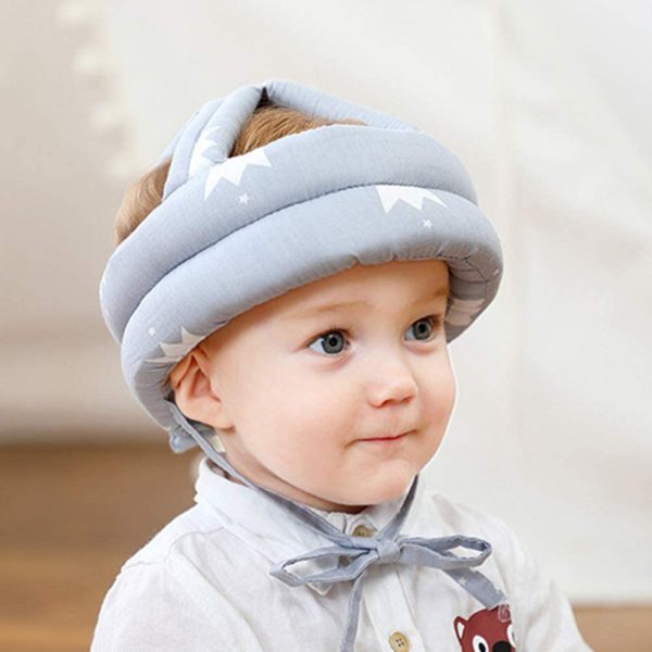 Baby Head Protector Crawling – Baby Safety Helmet & Amp Walking Helmet + 360 Degree U-shaped Baby Toothbrush