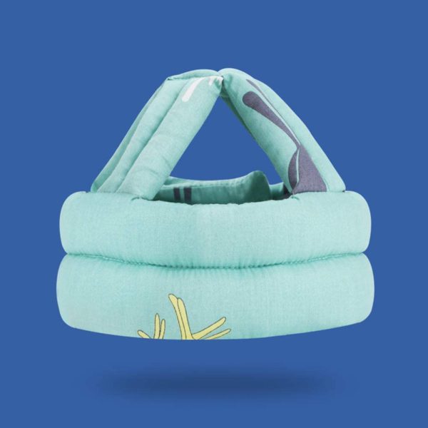 Baby Head Protector Crawling – Baby Safety Helmet & Amp Walking Helmet + 360 Degree U-shaped Baby Toothbrush