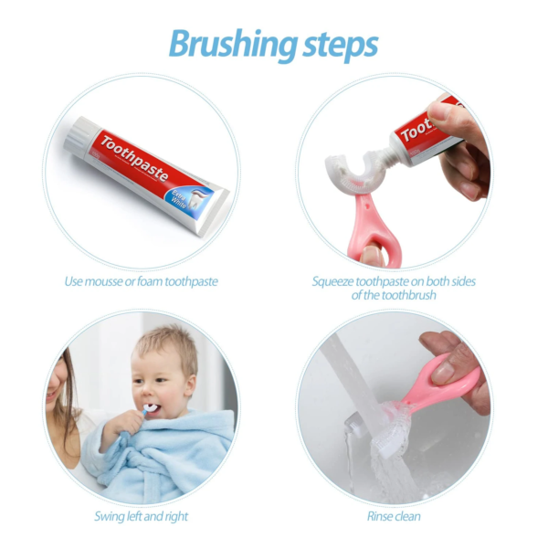 Baby Head Protector Crawling – Baby Safety Helmet & Amp Walking Helmet + 360 Degree U-shaped Baby Toothbrush